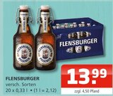 Getränke Oase - Flensburger Angebot im Prospekt Flensburger bei Getränke Oase im Prospekt "" für 13,99 €