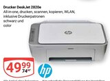 Drucker DeskJet 2820e im Angebot bei GLOBUS in Oberursel Drucker DeskJet 2820e Angebote von hp bei GLOBUS Oberursel für 49,99 €