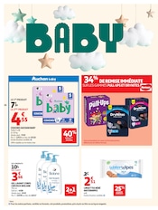 Promos Couches dans le catalogue "25 JOURS AUCHAN" de Auchan Hypermarché Couches en promo dans le catalogue Auchan Hypermarché à la page 28