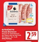 Frische Bratwurst von GUT&GÜNSTIG im aktuellen EDEKA Prospekt