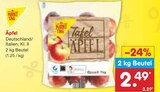 Äpfel Angebote von MARKT TAG bei Netto Marken-Discount Straubing für 2,49 €