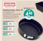 Backform Serie „Pure“ von Zenker im aktuellen V-Markt Prospekt für 4,49 €