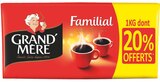 Café moulu Familial - GRAND’MÈRE dans le catalogue Supermarchés Match