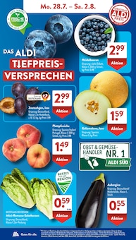 Zwetschgen Angebot im aktuellen ALDI SÜD Prospekt auf Seite 4