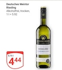 Riesling von Deutsches Weintor für 4,44 € bei GLOBUS im Angebot Riesling von Deutsches Weintor im aktuellen GLOBUS Prospekt