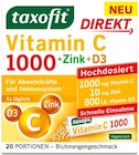 Vitamin C 1000 von Taxofit für 3,99 € bei Penny im Angebot Vitamin C 1000 von Taxofit im aktuellen Penny Prospekt