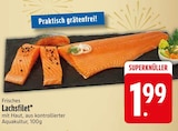Frisches Lachsfilet im EDEKA Prospekt Frisches Lachsfilet im aktuellen EDEKA Prospekt für 1,99 €