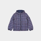 Promo Doudoune légère zippée à capuche bleu marine fille à 22,99 € dans le catalogue La Halle à Dijon