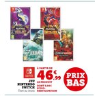 Jeu Nintendo Switch - Nintendo - Hyper U à Nantes Jeu Nintendo Switch - Nintendo en promo chez Hyper U Nantes à 46,99 €