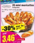 Promo 20 mini moricettes multigraines à 3,46 € dans le catalogue Norma à Molsheim