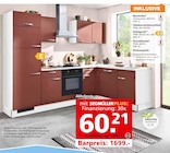 Küche Rubinrot im Angebot bei Segmüller in Memmingen Küche Rubinrot Angebote von Wolkenstein bei Segmüller Memmingen für 1.699,00 €