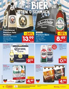 Bier im Netto Marken-Discount Prospekt "Aktuelle Angebote" mit 60 Seiten (Kleve)