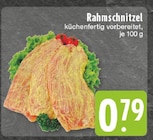 Rahmschnitzel Angebote bei E center Duisburg für 0,79 €