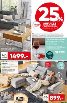 Couch im aktuellen porta Möbel Prospekt (Offenbach (Main)) Couch im porta Möbel Prospekt "BESSER GLEICH ZU PORTA" mit 12 Seiten (Offenbach (Main))