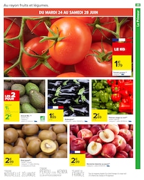 Prix et réduction Avocat dans le prospectus Carrefour en cours Offre Avocat dans le catalogue Carrefour du moment à la page 27