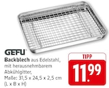 Backblech Angebote von GEFU bei E center Darmstadt für 11,99 €