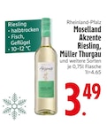 Riesling im Angebot bei EDEKA in Straubing Riesling Angebote von Moselland Akzente bei EDEKA Straubing für 3,49 €