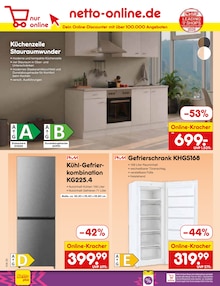 Gefriertruhe im Netto Marken-Discount Prospekt "Aktuelle Angebote" mit 65 Seiten (Bottrop)