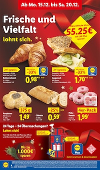 Bio Limetten Angebot im Lidl Prospekt, gültig von 15.12.2025 bis 20.12.2025 Bio Limetten Angebot im aktuellen Lidl Prospekt auf Seite 18