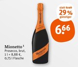 Prosecco Angebote von Mionetto bei tegut Jena für 6,66 €