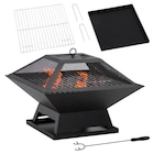 Outsunny Feuerstelle mit Grillrost im POCO Prospekt Outsunny Feuerstelle mit Grillrost von im aktuellen POCO Prospekt für 39,49 €