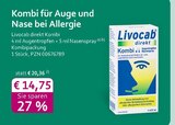 Livocab direkt Kombi bei mea - meine apotheke im Prospekt "" für 14,75 €