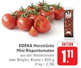 EDEKA - Herzstücke Mini Rispentomaten Angebot im Prospekt Herzstücke Mini Rispentomaten bei EDEKA im Prospekt "" für 1,11 €