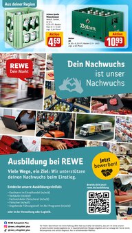 Mineralwasser im REWE Prospekt "Dein Markt" mit 34 Seiten (Duisburg)