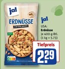 Erdnüsse von ja! im aktuellen REWE Prospekt