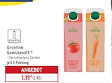 Gemüsesaft von Grünfink im aktuellen METRO Prospekt für 1,42 €
