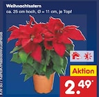 Weihnachtsstern Angebote bei Netto Marken-Discount Bornheim für 2,49 €