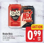 Kola Original Genuß im Angebot bei EDEKA in Neuenhagen Kola Original Genuß Angebote von Knabe bei EDEKA Neuenhagen für 0,99 €