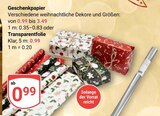 Geschenkpapier bei GLOBUS im Offenbach Prospekt für 0,99 €