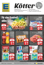 EDEKA Prospekt für Neunkirchen-Seelscheid mit 26 Seiten EDEKA Prospekt für Neunkirchen-Seelscheid: "Aktuelle Angebote", 26 Seiten, 25.08.2025 - 30.08.2025