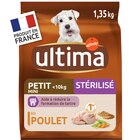Croquettes pour chiens adultes Mini - ULTIMA en promo chez Carrefour Croquettes pour chiens adultes Mini - ULTIMA dans le catalogue Carrefour