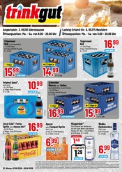 Trinkgut Discounter Prospekt der aktuellen Woche mit 4 Seiten, gültig von 03.08.2026 bis 08.08.2026, in Fahrenzhausen und Umgebung Aktueller Trinkgut Discounter Prospekt in Fahrenzhausen und Umgebung, "Aktuelle Angebote" mit 4 Seiten, 03.08.2026 - 08.08.2026