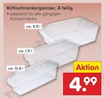 Kühlschrankorganizer, 3-teilig Angebote bei Netto Marken-Discount Pirna für 4,99 €