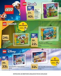 Prix et réduction Lego Friends dans le prospectus Carrefour en cours Offre Lego Friends dans le catalogue Carrefour du moment à la page 32
