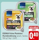 Feine Pasteten mit Huhn & Truthahn oder Feine Pasteten mit Wild & Huhn bei E center im Prospekt "" für 0,40 €