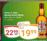 Aktuelle Whiskey Angebote bei GLOBUS in Rostock Aktuelles 12 Jahre Blended Scotch Whisky Angebot bei GLOBUS in Rostock ab 19,99 €