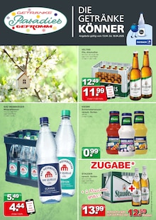 Veltins im Getränke Paradies Prospekt "DIE GETRÄNKEKÖNNER" mit 4 Seiten (Lünen)