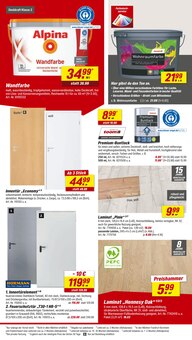 Laminat im toom Baumarkt Prospekt "Respekt, wer's selber macht." mit 12 Seiten (Bremen)