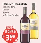 Rotwein im V-Markt Prospekt Rotwein von Heinrich Hansjakob im aktuellen V-Markt Prospekt für 3,99 €