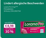 Lorano Pro 5 mg Angebot in Eppishausen Lorano Pro 5 mg im aktuellen Prospekt bei mea - meine apotheke in Eppishausen