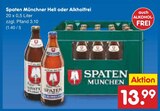 Spaten Münchner Hell oder Alkholfrei Angebote bei Netto Marken-Discount Hückelhoven für 13,99 €