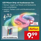 LED Plüsch Strip mit Audiosensor Angebote bei Netto Marken-Discount Bochum für 9,99 €