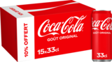 COCA-COLA CANETTES - COCA-COLA en promo chez Auchan Supermarché Colmar à 8,99 €