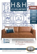 Catalogue H&H à Créteil, avec 12 pages Prospectus H&H à Créteil, "Les Hollan'Days", 12 pages, 12/10/2020 - 22/11/2020