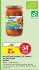 Mijoté bio courgette tomate ail des ours - BJORG - Intermarché à Argenteuil Mijoté bio courgette tomate ail des ours - BJORG en promo chez Intermarché Argenteuil à 2,82 €