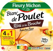 Blanc de poulet rôti à la broche - Monoprix à Vannes Blanc de poulet rôti à la broche en promo chez Monoprix Vannes à 2,25 €
